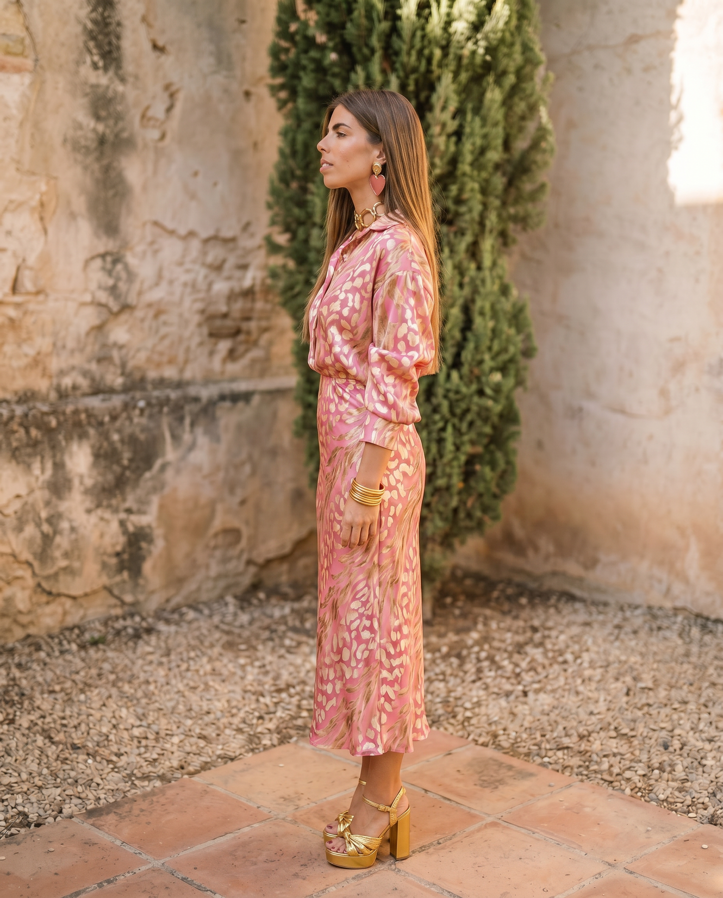 Alva | Vestido de dos piezas elegante de evento