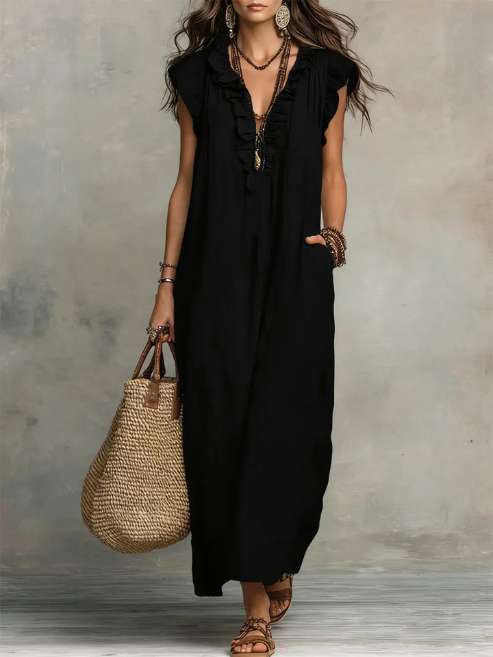Camelia | Vestido largo bohemio