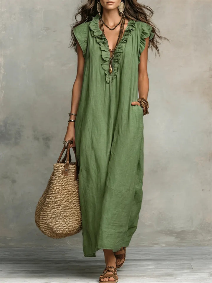 Camelia | Vestido largo bohemio