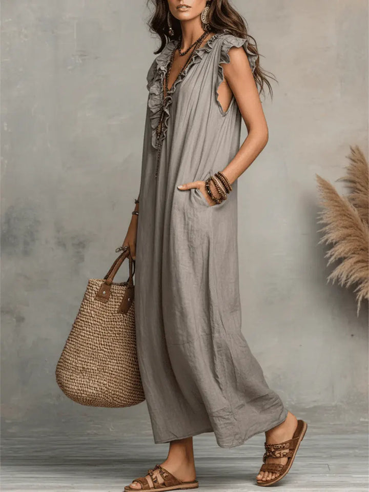 Camelia | Vestido largo bohemio