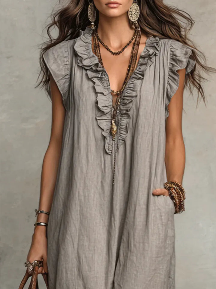 Camelia | Vestido largo bohemio
