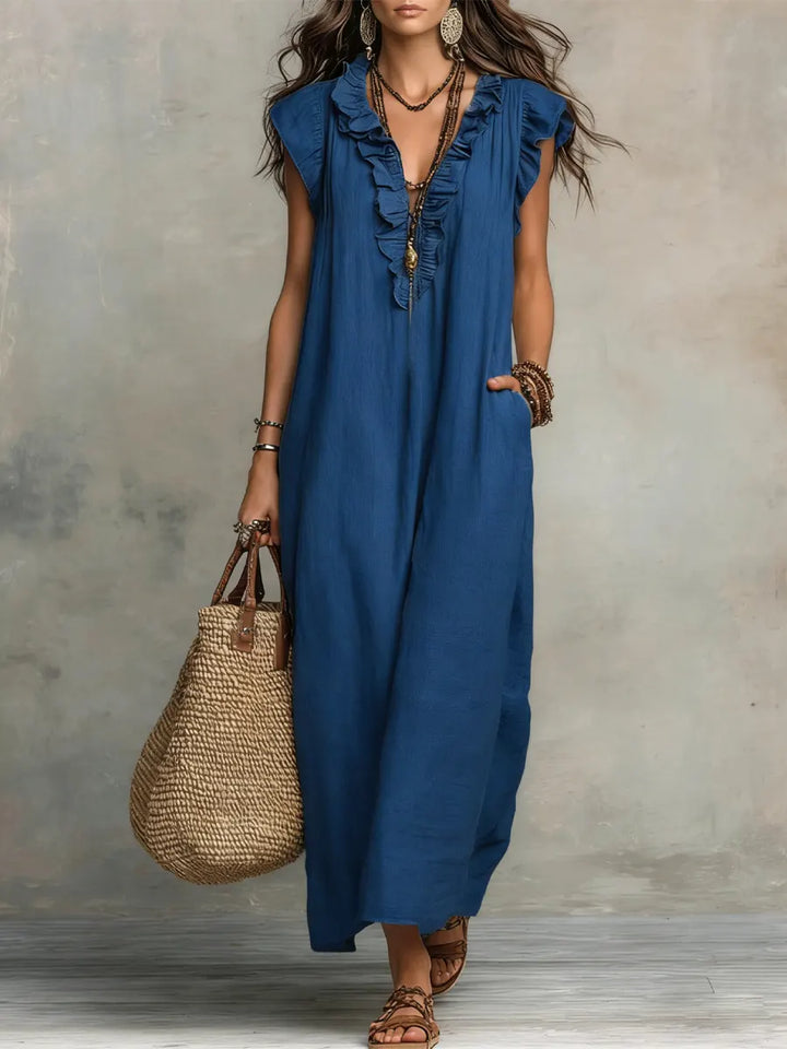 Camelia | Vestido largo bohemio