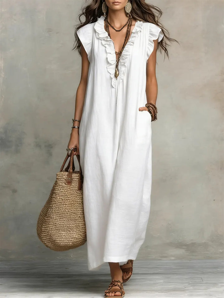 Camelia | Vestido largo bohemio