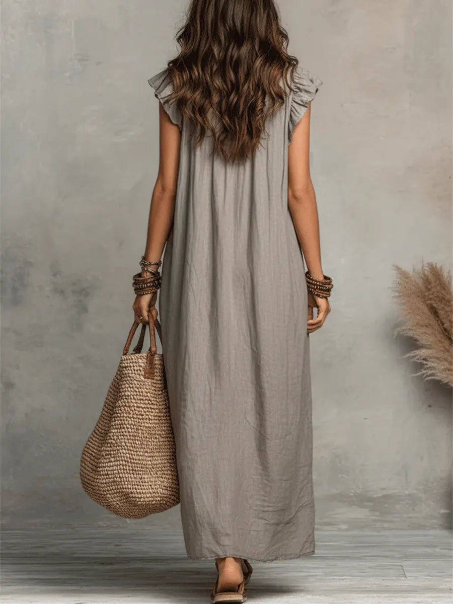 Camelia | Vestido largo bohemio